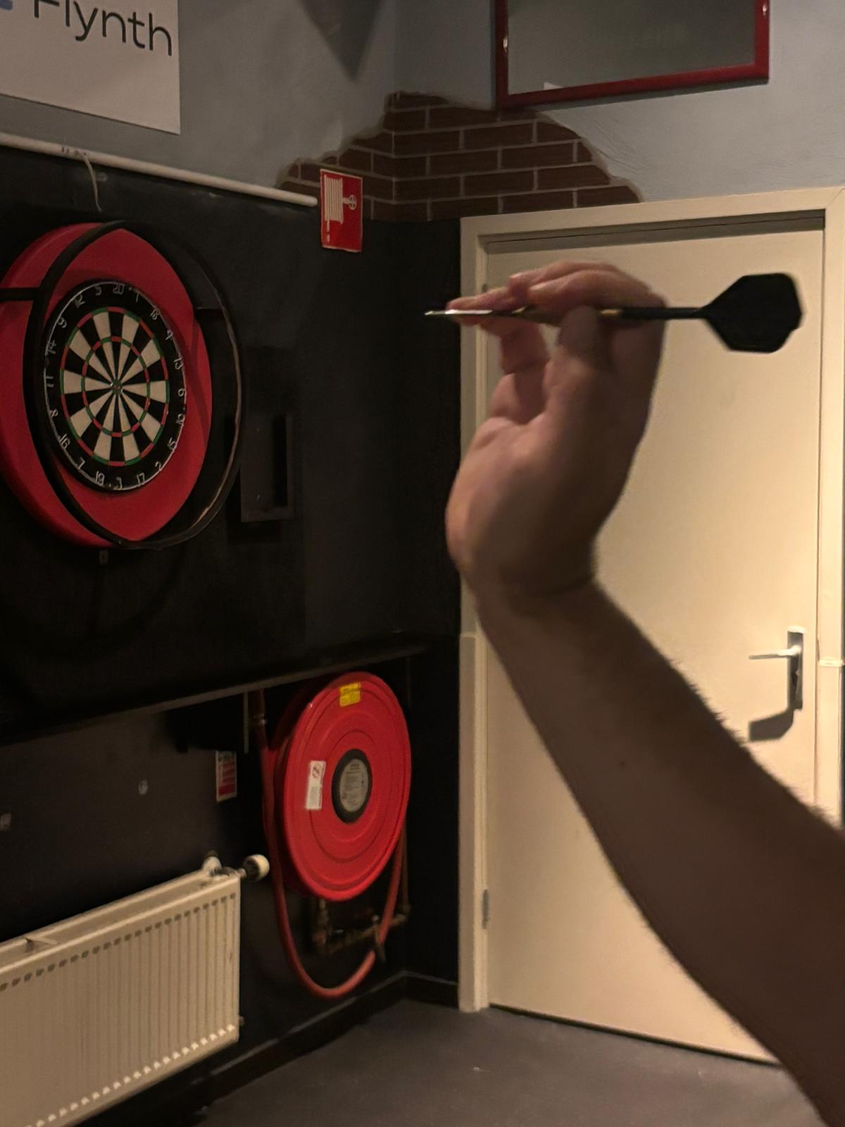 darteritus overwinnen en vrij gooien